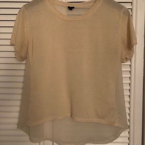 PL Sheer Beige Blouse